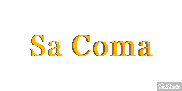Sa Coma Efekt tekstowy