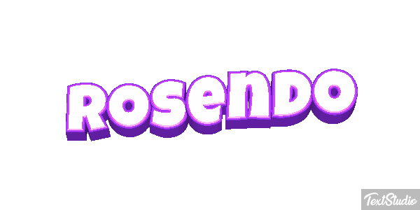 Rosendo Efecto de texto