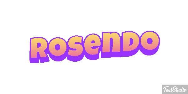 Rosendo Efecto de texto