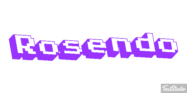 Rosendo Efecto de texto