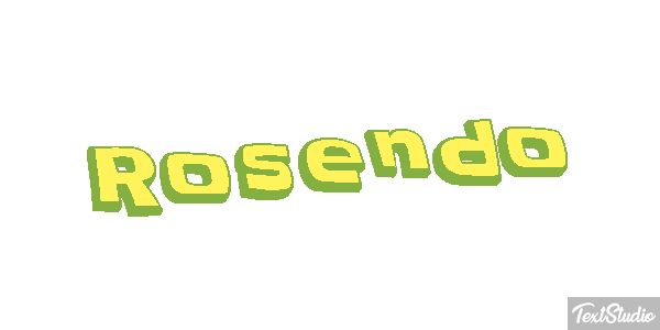 Rosendo Efecto de texto