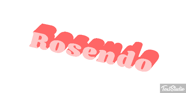 Rosendo Efecto de texto