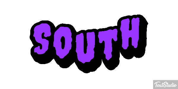 South Text effect
