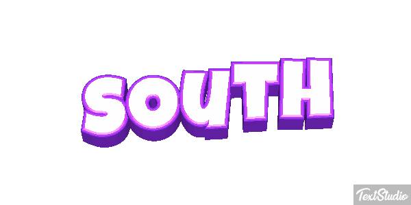 South Text effect