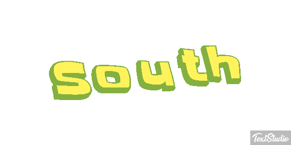 South Text effect
