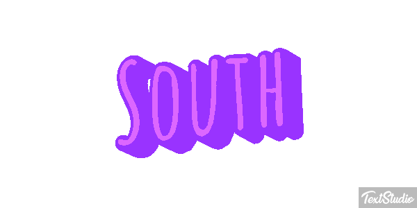 South Text effect