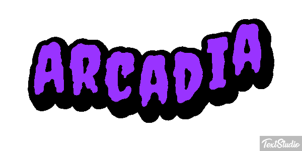 Arcadia Text effect