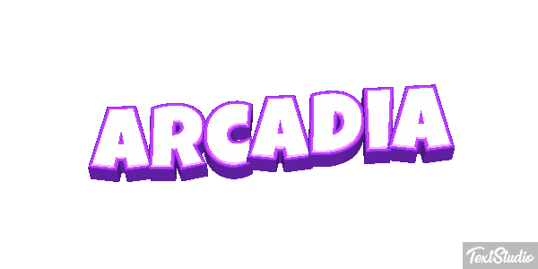 Arcadia Text effect