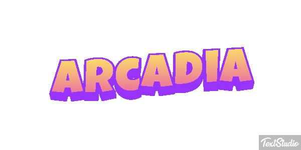 Arcadia Text effect