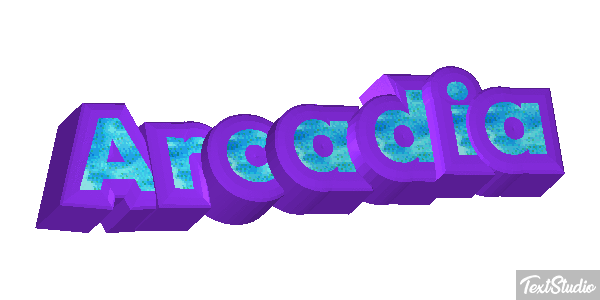 Arcadia Text effect