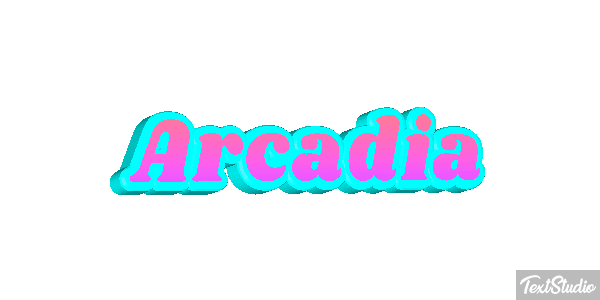 Arcadia Text effect