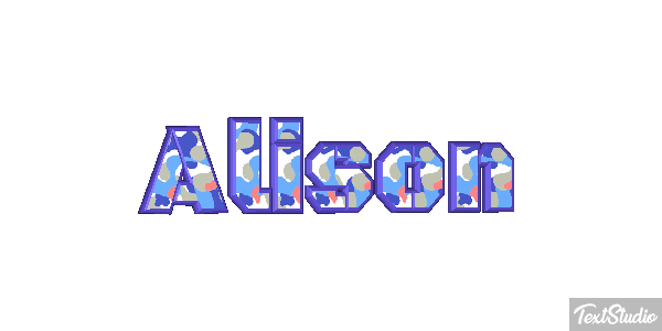 Alison Text effect