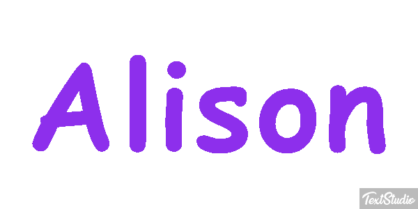 Alison Text effect