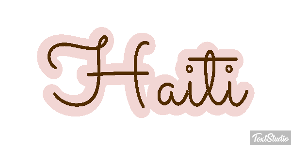 Haiti Text effect