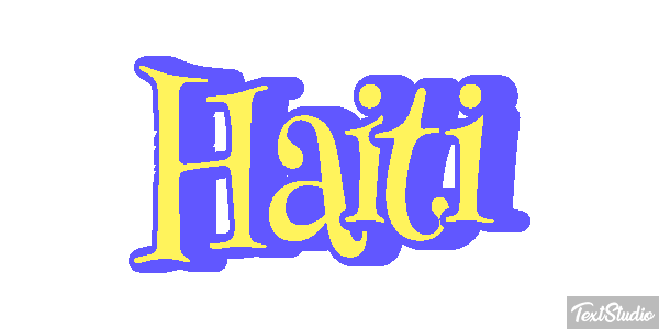 Haiti Text effect