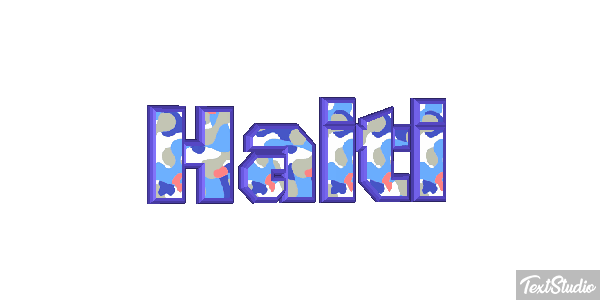 Haiti Text effect