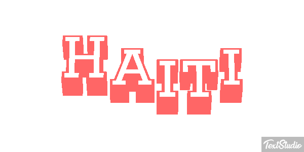 Haiti Text effect