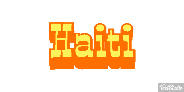 Haiti Text effect
