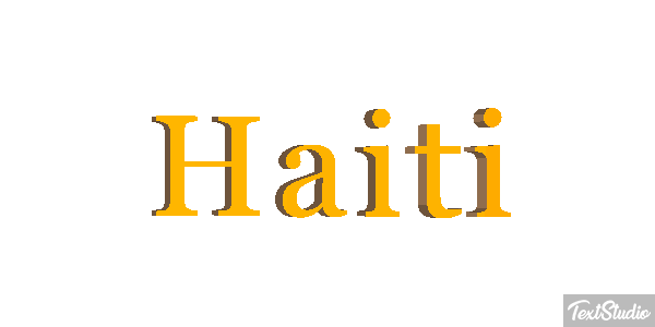 Haiti Text effect
