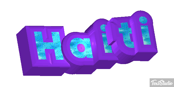 Haiti Text effect