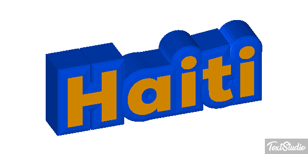 Haiti Text effect
