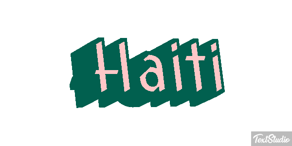 Haiti Text effect