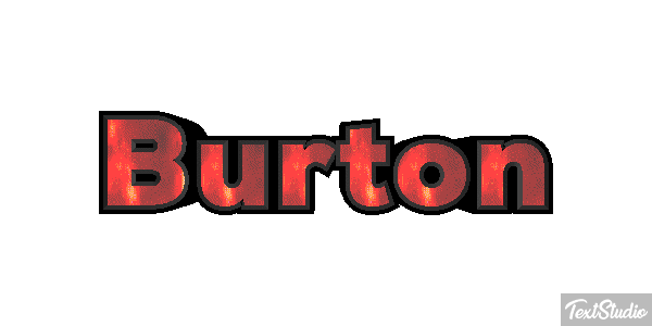 Burton Tekst effect
