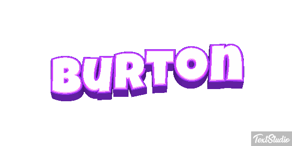 Burton Tekst effect