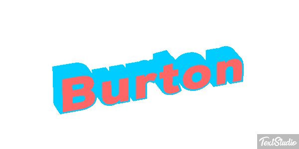 Burton Tekst effect