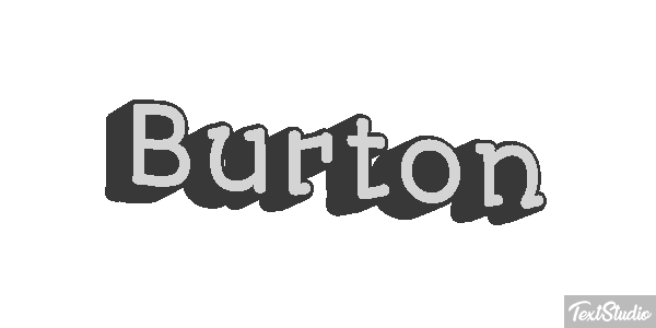 Burton Tekst effect