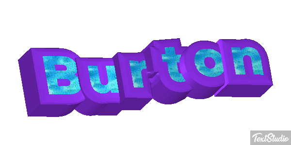 Burton Tekst effect