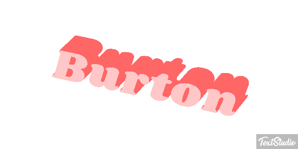 Burton Tekst effect