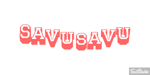 Savusavu Efekt tekstowy
