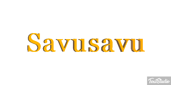 Savusavu Efekt tekstowy