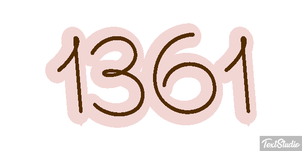 1361 Текстовый эффект