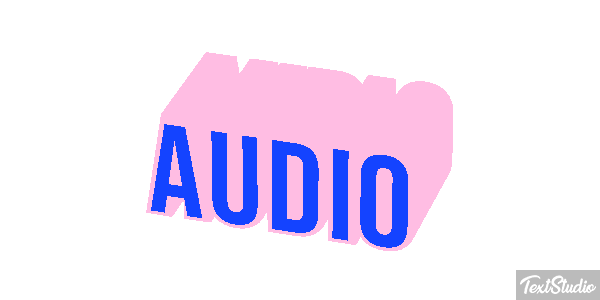 Audio Effet de texte