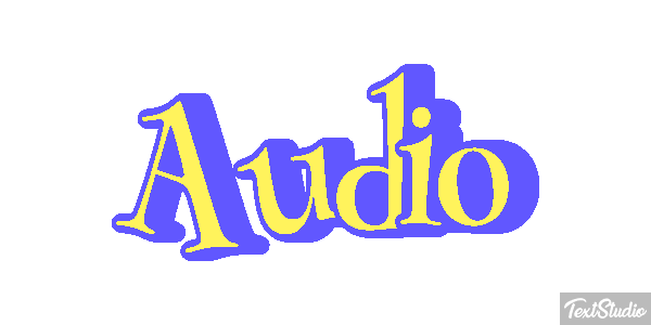 Audio Effet de texte