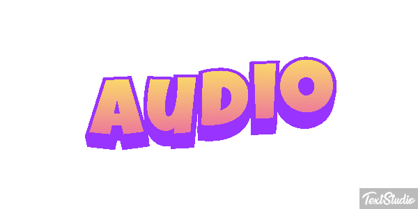 Audio Effet de texte