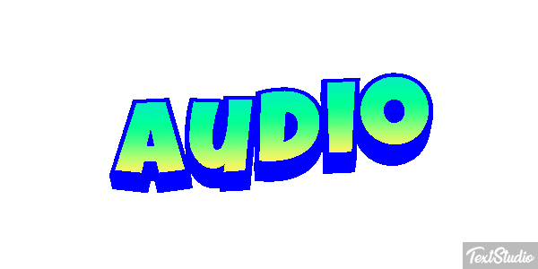 Audio Effet de texte