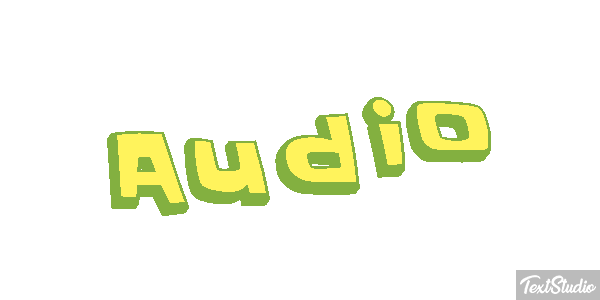 Audio Effet de texte