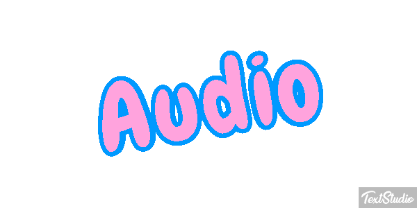 Audio Effet de texte
