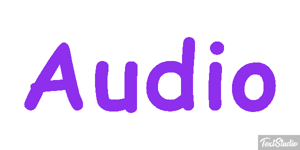 Audio Effet de texte