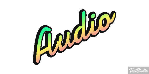 Audio Effet de texte