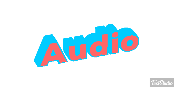 Audio Effet de texte
