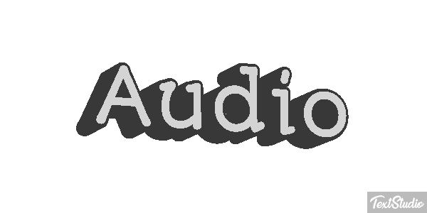 Audio Effet de texte