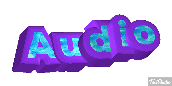 Audio Effet de texte