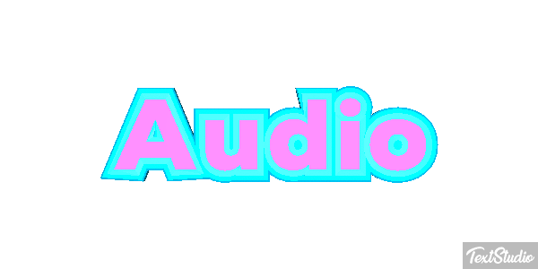 Audio Effet de texte