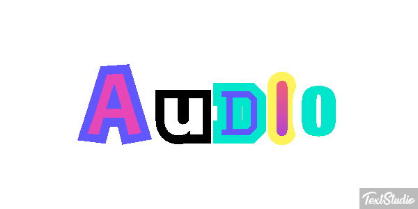 Audio Effet de texte