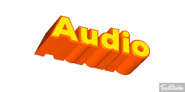 Audio Effet de texte