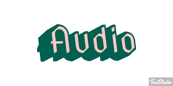Audio Effet de texte